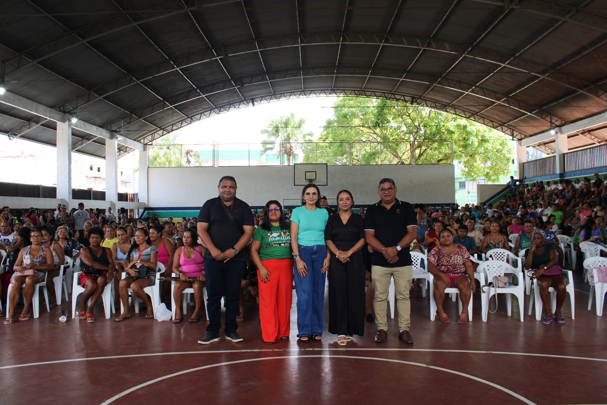 Encontro com os beneficiários do Programa Bolsa Família